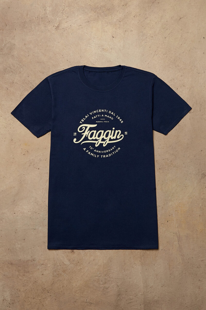 FAGGIN Navy Blue T-Shirt